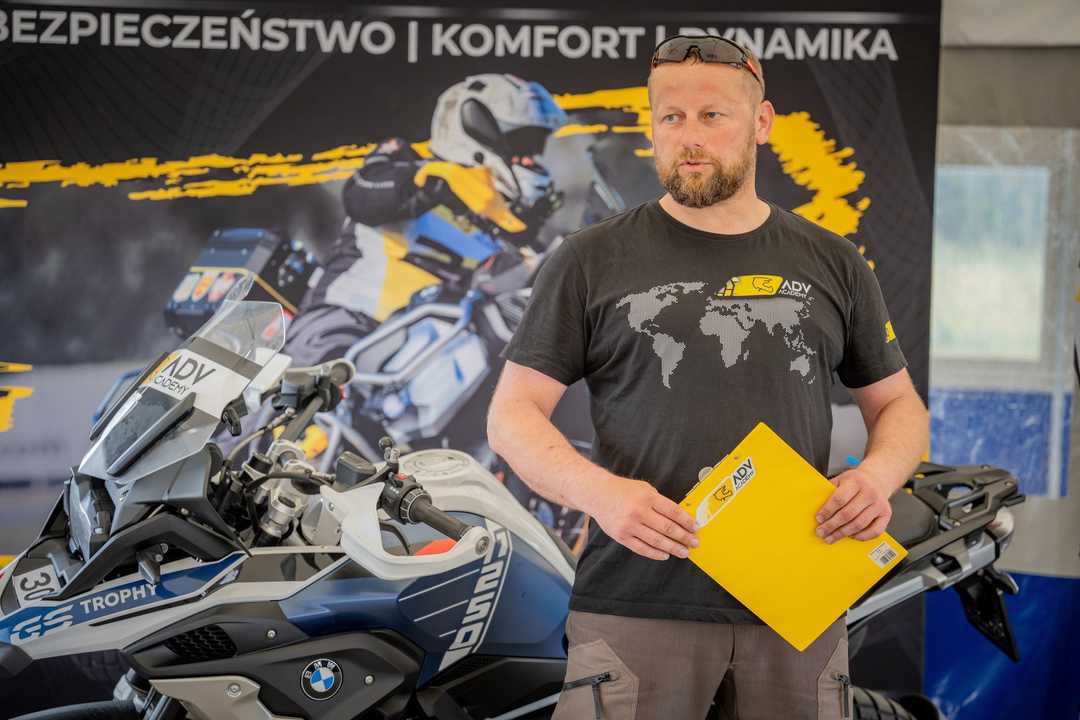Zbigniew Tarnawski, finalista BMW GS Trophy