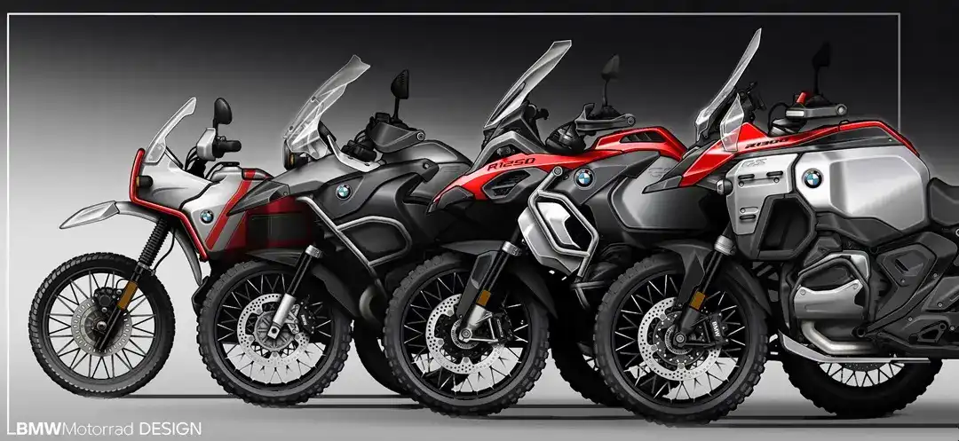 evolution of the BMW GS adventure