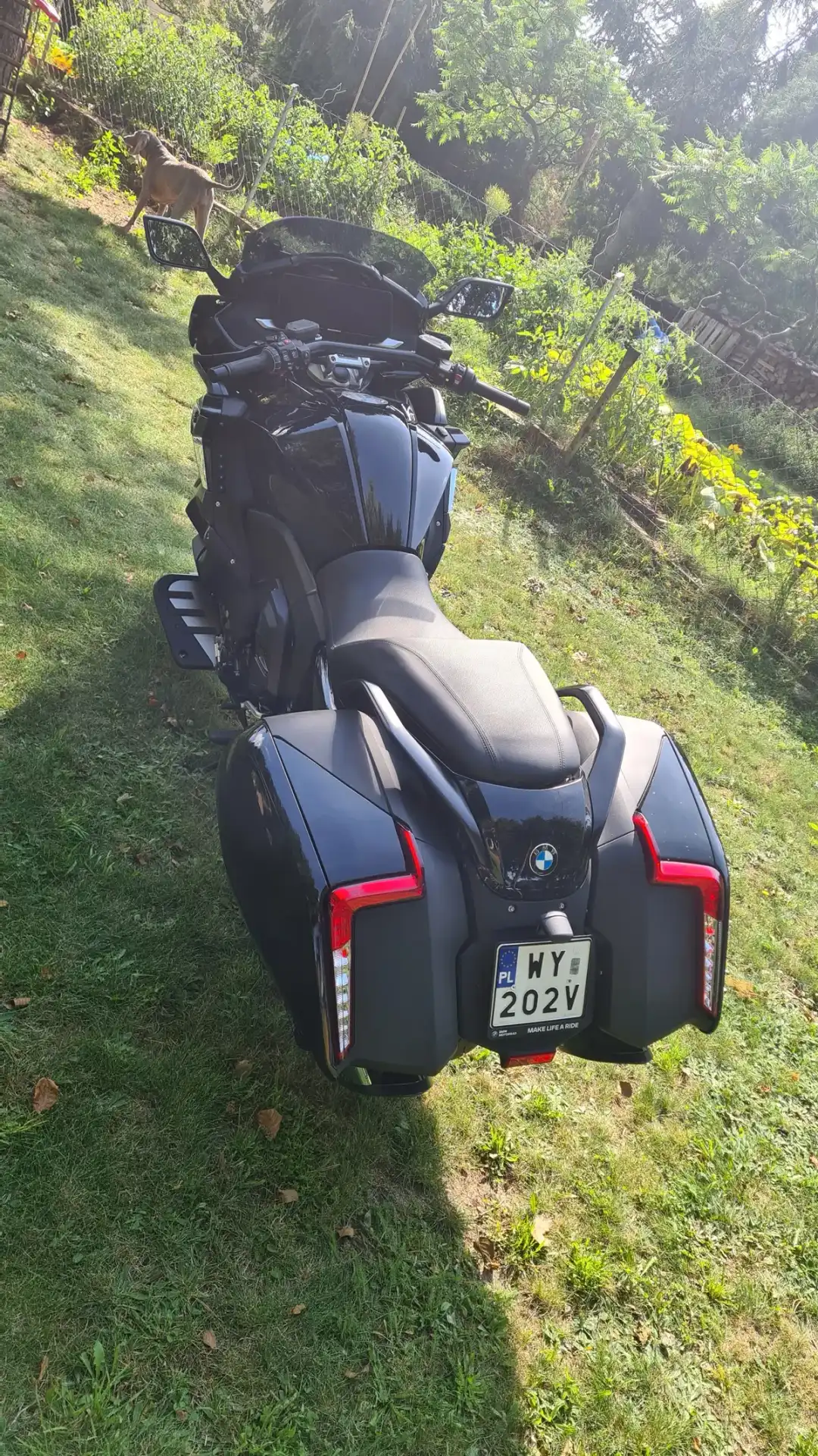 linia zintegrowanych kufrów w bmw k 1600 b