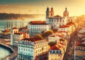 Lisbona i jej piękne kolorowe kamienice