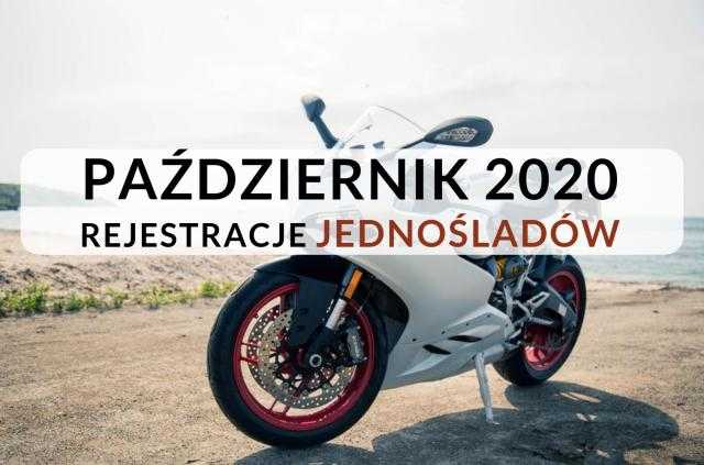 Rejestracja motocykli październik 2020