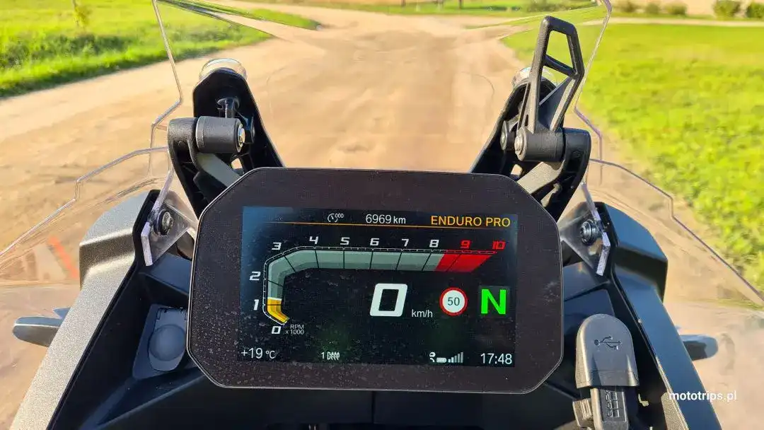 ekran bmw gs